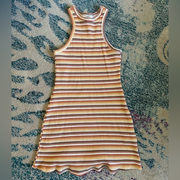 Billabong Women's Multicolored Striped Tomboy Mini Dress - Picture 2 of 7